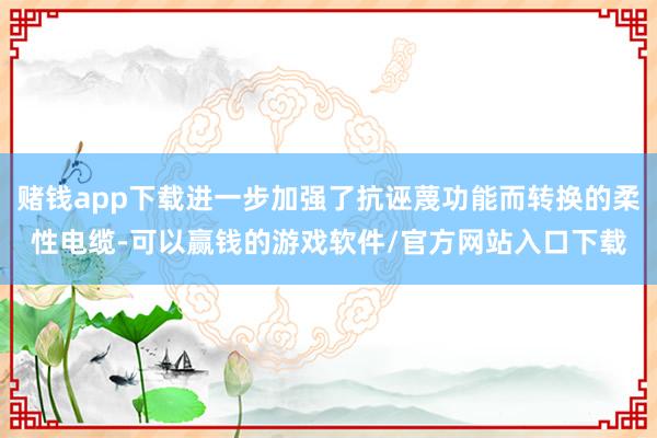 赌钱app下载进一步加强了抗诬蔑功能而转换的柔性电缆-可以赢钱的游戏软件/官方网站入口下载